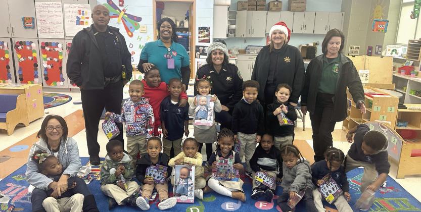 Thanks to Plaquemines Parish Sheriff's Office for the generous donations to Head Start and PreK students at South Plaquemines Elementary. These students received wrapped gifts and had the pleasure of opening their gifts immediately. Your donation brought pure joy to the students. Thank you for being a positive example of what it means to be an active community stakeholder, especially in economically challenging times.