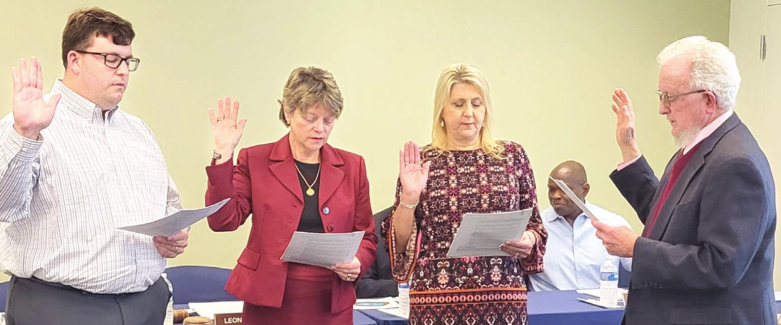 Plaquemines Parish Civil Service Commissioners Swear In for New Terms